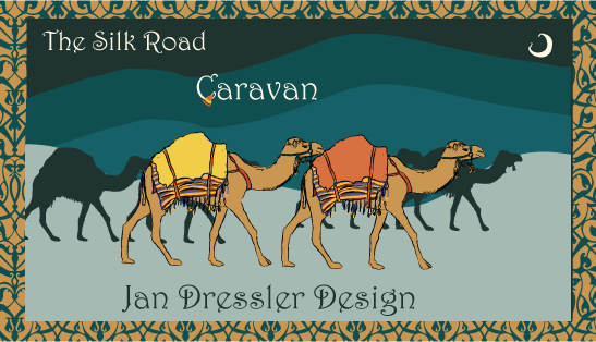 The Silk Road Caravan Jan Dressler Design