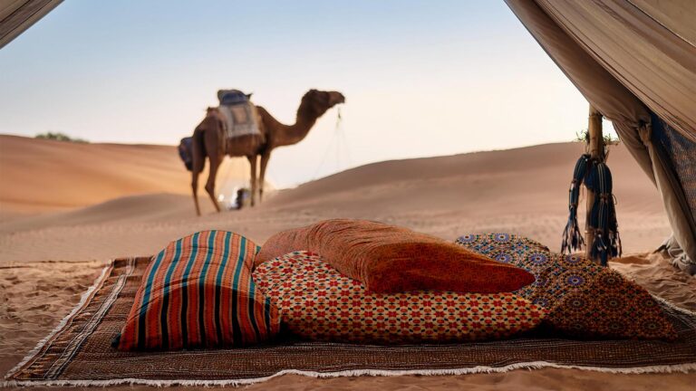 CARAVAN MEDINA BEDOUIN TENT PILLOWS FOR MEDINA LANDING PAGE