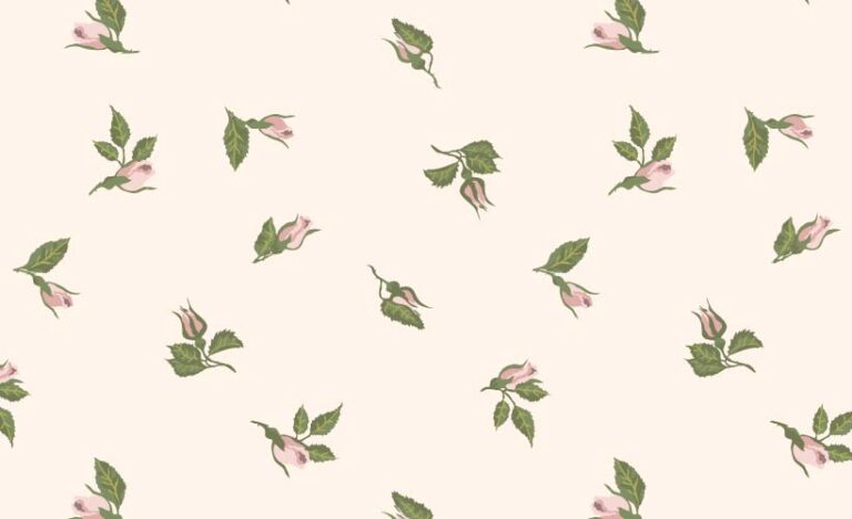 surface pattern design-COTTAGE GARDEN SPRING BEST BUDS