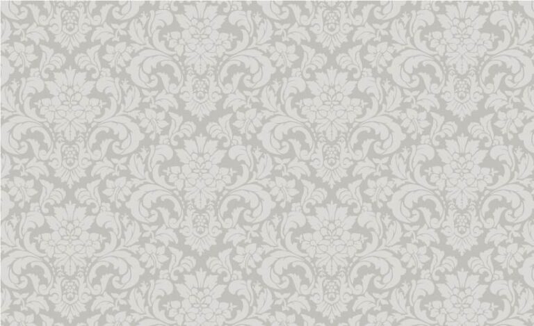 DAMASK PATTERN OF SOFT GREY COLOR